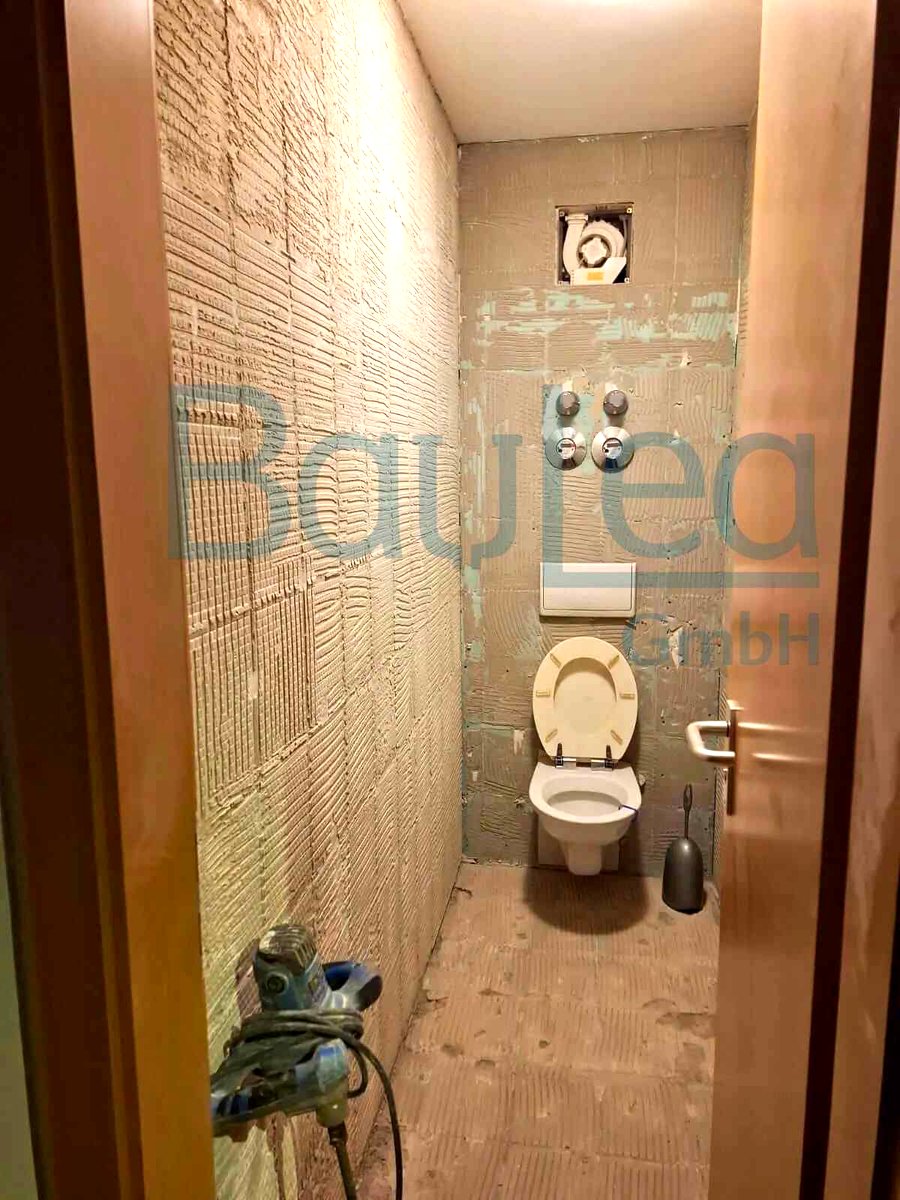 Elektroinstallation München – WC Vorwandinstallation Sanitär, BauLea GmbH