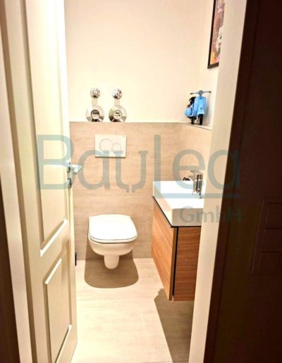 BauLea Referenz München – Badezimmer Rohbau